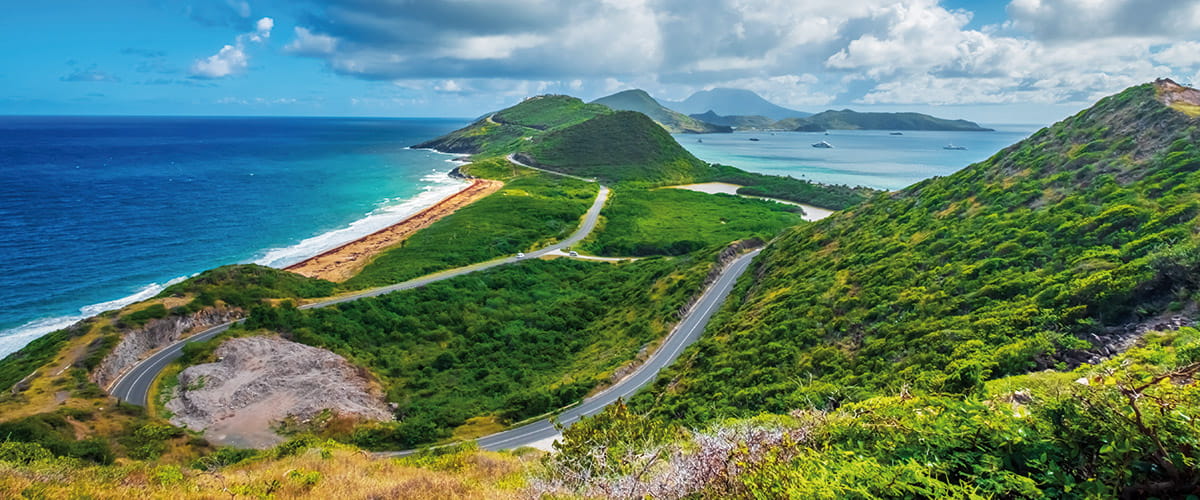 A view of St Kitts